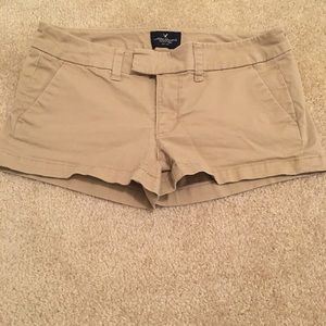 American Eagle Shortie Twill Shorts - Like New